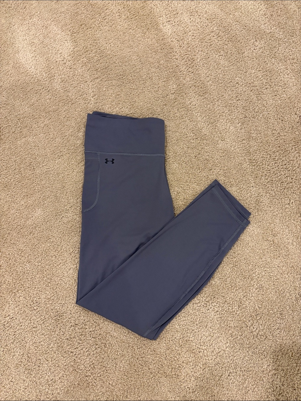 Under Armour Slate Grey High-Waist Leggings